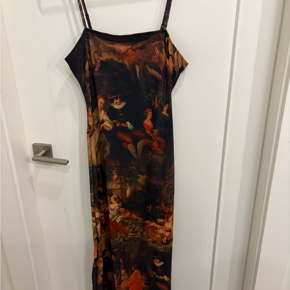 ART PRINT DRESS - Picture 2 of 8